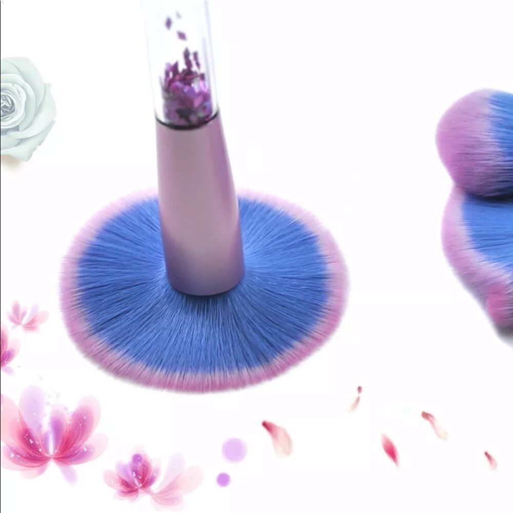 7 Piece Crystal Makeup Brush Kit - Picture 6 of 10